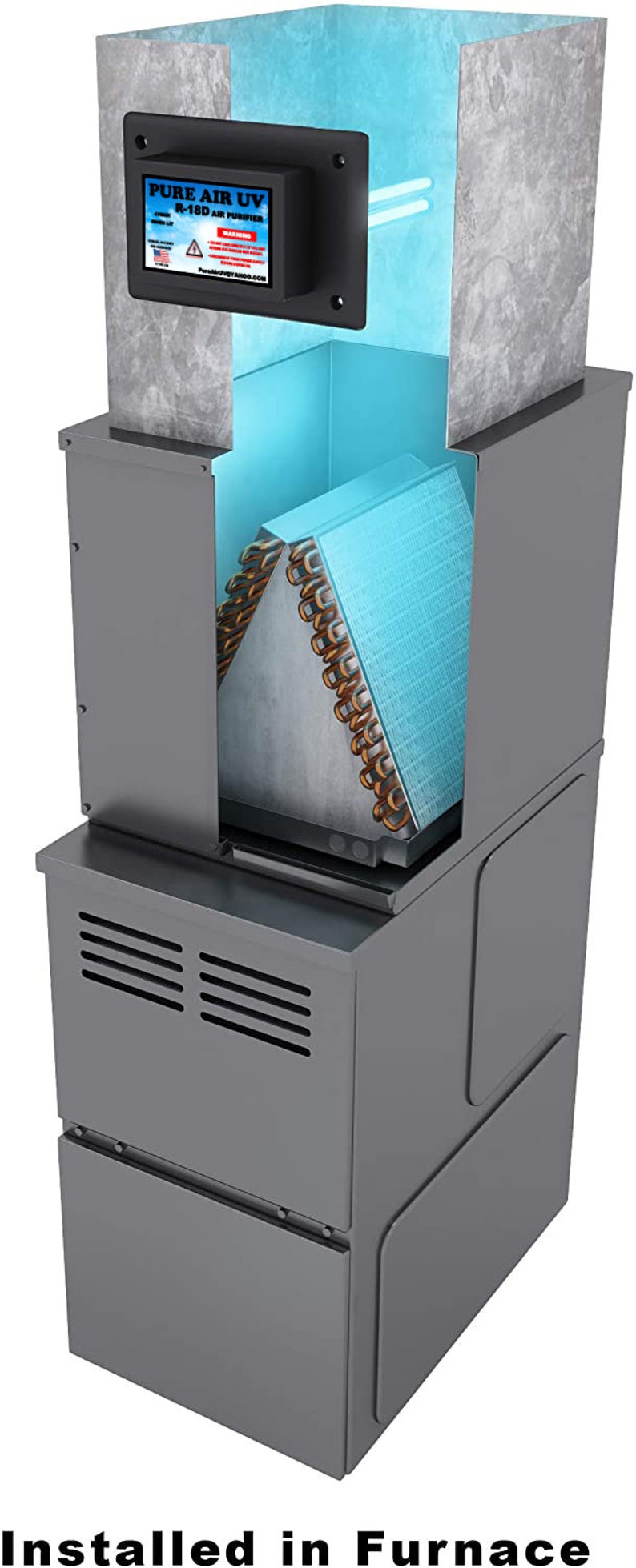 Pure Air UV Air Purifier Whole House Uv uvc Light in Duct