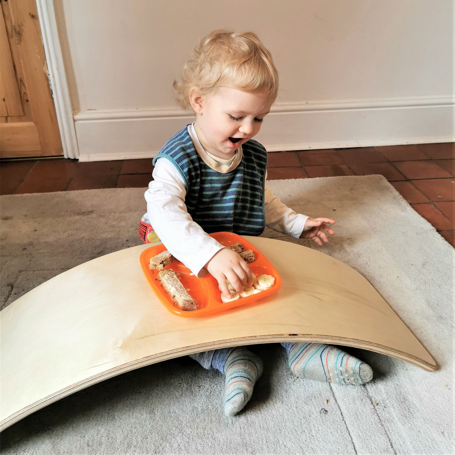 Toddler Balance Board. Handmade in the UK. Great 1st Birthday Etsy