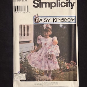Simplicity Daisy Kingdom Girls Dress Patterns