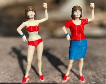 UniRoyal Gal - Miniature Version of American Giant Based on International Fiberglass Design, Lumberjack, Roadside America, Route 66, Peoria