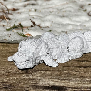 Falcor the Luck Dragon - flexible, Articulated Toy Based on 80s Neverending Story Character