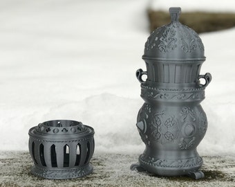 Cleric Mythic Mug Can Holder - Cleric Themed "Beer Stein" Can Holder by Ars Moriendi (D&D, 5e, Pathfinder, RPG, Dice)