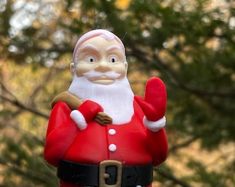 Demented Santa Holiday Ornament - Miniature Version of the Local Manchester NH Legendary Holiday Tradition, Creepy Santa