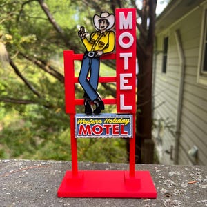 LED ライティング ポスターROAD SIDE of AMERICA Road America Light up Sign - Etsy