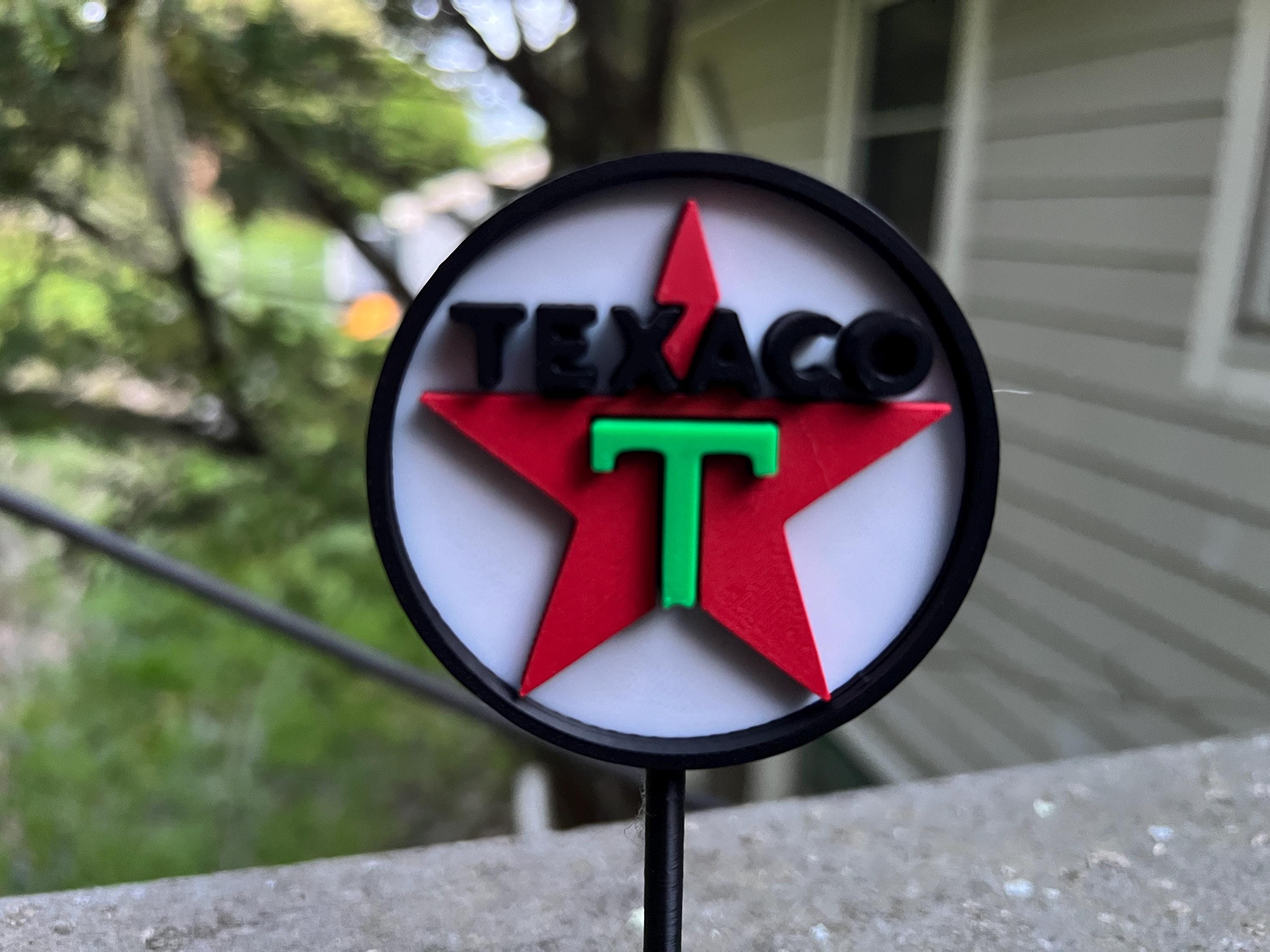 Texaco Signs - Miniature Versions of the Texaco Vintage Road Signs ...