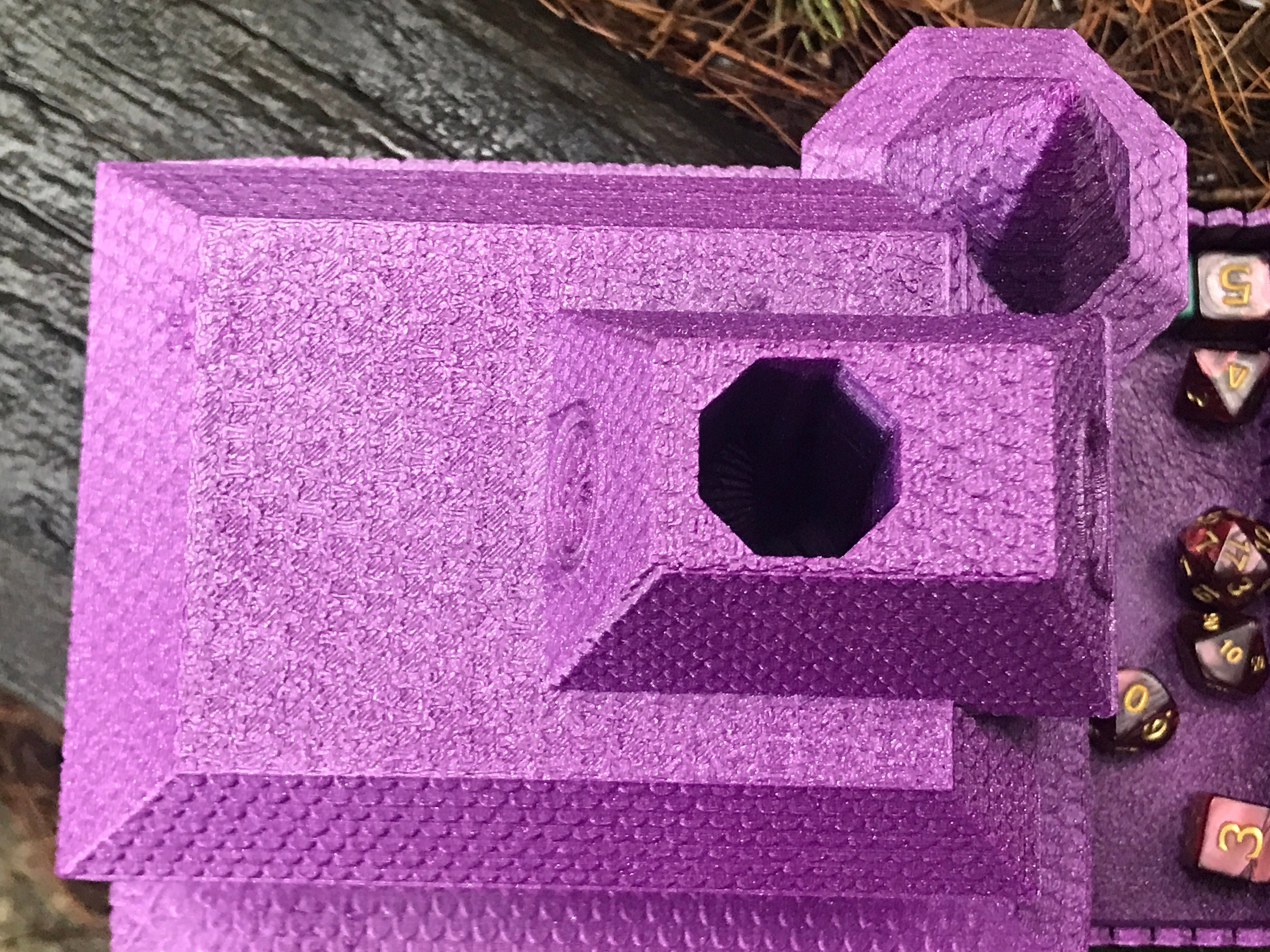 Haunted House Dice Tower Spooky Dice Tower for Tabletop RPG Etsy