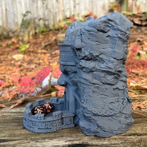 Dwarf Bastion Dice Tower Dice Tower for Tabletop Minis, RPG & Board Games Like Dungeons and Dragons, Warhammer, Call of Cthulhu, Mork Borg image 2