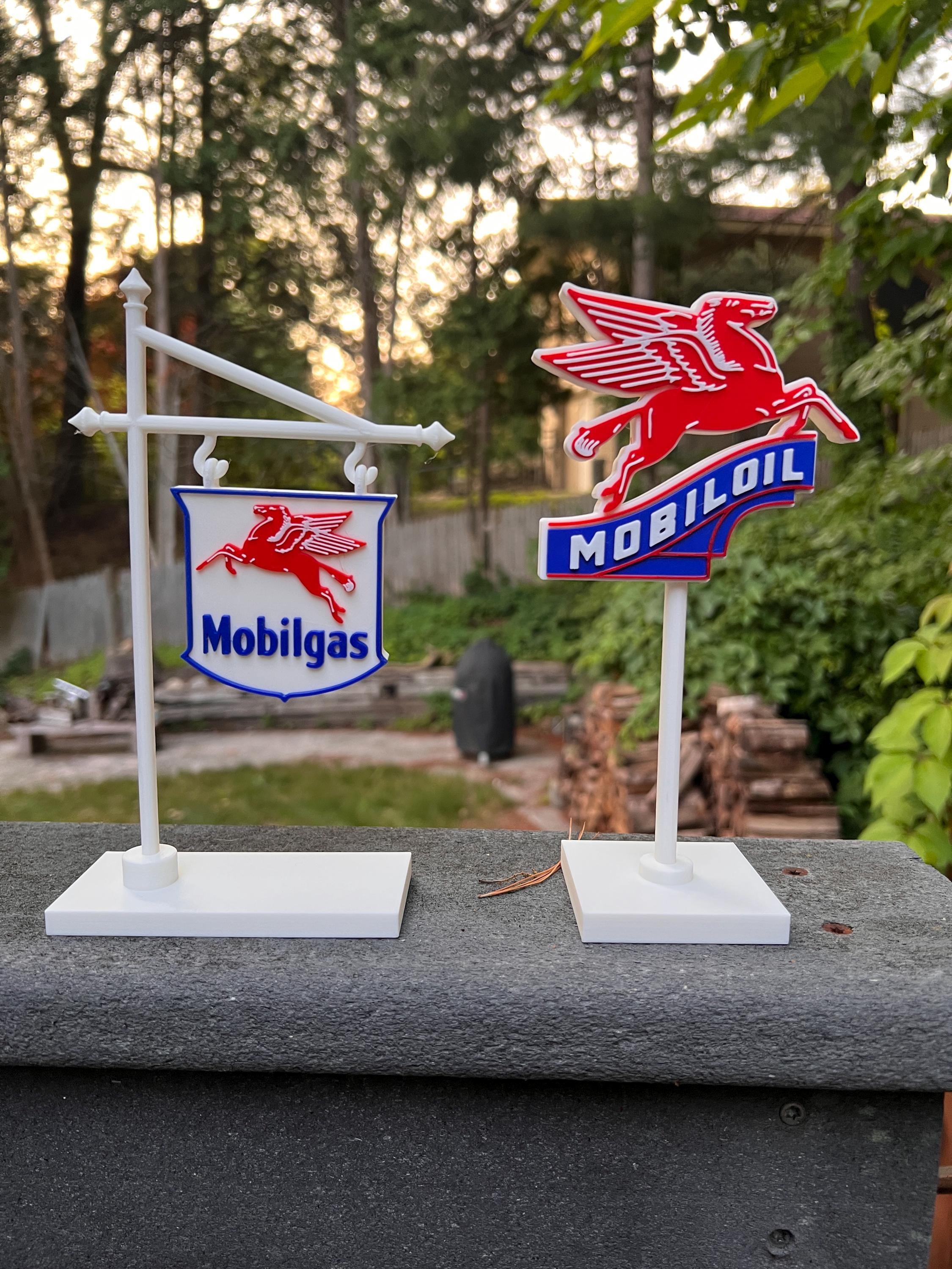 Vintage Mobil Oil Signs - Etsy