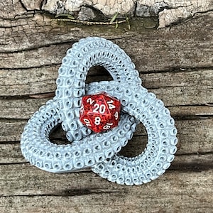 Infinite Tentacle Dice Guardian - Tentacle Themed Dice Display for D&D, Pathfinder, Fate, Savage Worlds, Cthulhu, RPGs and Board Games