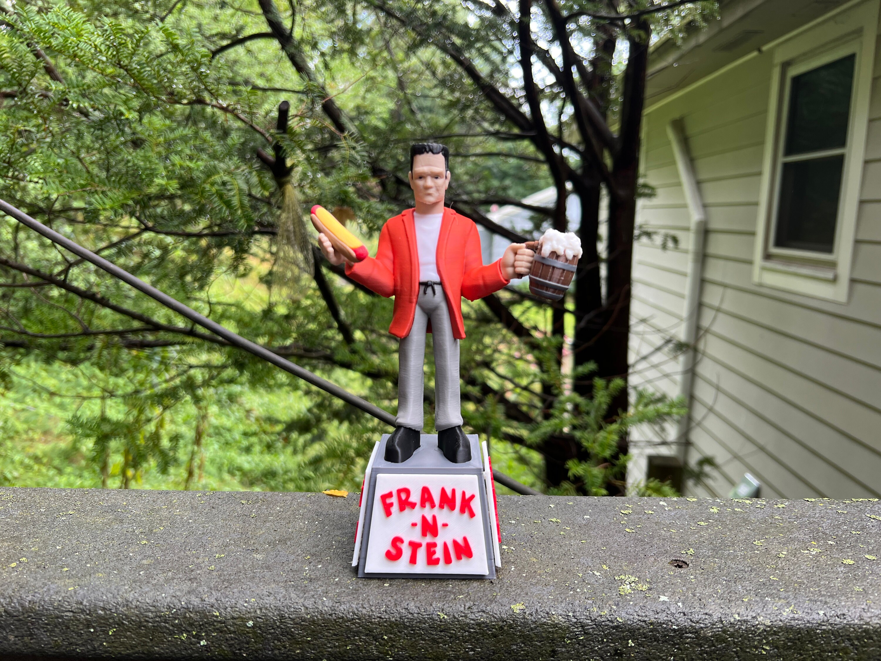 Frank-n-stein - Miniature Version of Statue Based on Classic