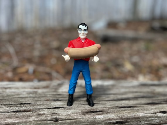 Hot Dog Muffler Man - Miniature Version of American Giant Based on