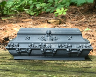 Casket Mythic Dice Box - Casket Themed Dice Box by Ars Moriendi (D&D, 5e, Pathfinder, RPG, Dice)