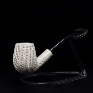 Lattice Freehand Meerschaum Pipe, The Best Block Meerschaum, Unsmoked Meerschaum