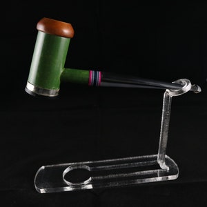 Green Bamboo Poker Straight Stem Meerschaum Pipe, Unsmoked Meerschaum Pipe, The Best Block Meerschaum