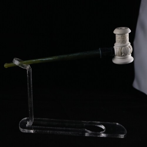 Large Duke Straight shops Stem Meerschaum Pipe, Unsmoked Pipe, The Best Block Meerschaum