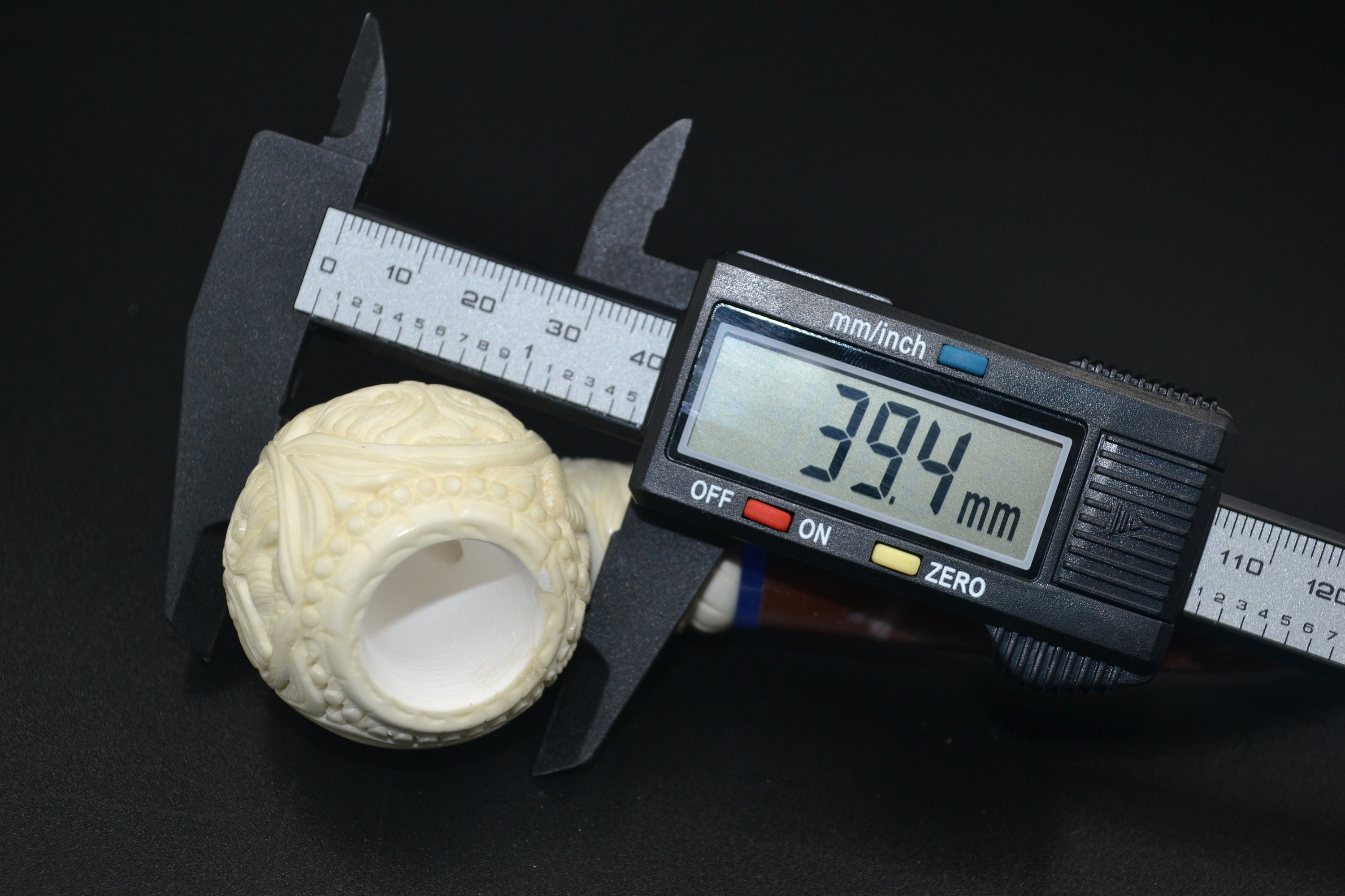 Embossed Owl Pipe, Meerschaum Pipe, Unsmoked Pipe, Tobacco Pipe ...