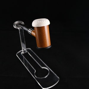Bambus-Poker-Meerschaum-Pfeife, ungerauchte Meerschaum-Pfeife, der beste Block-Meerschaum