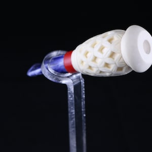 Lattice Meerschaum Cigarette Holder, Block Meerschaum, Unsmoked Cigar Holder