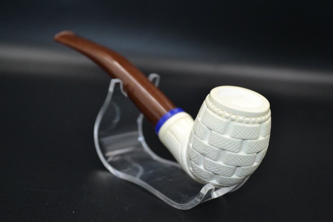 Special Carved Brick Pipe, Meerschaum Pipe, the Best Block Meerschaum ...