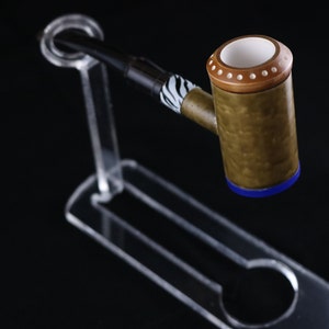 Bambus-Poker-Meerschaum-Pfeife, ungerauchte Meerschaum-Pfeife, der beste Block-Meerschaum