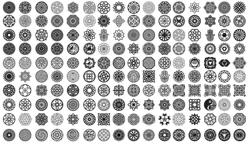 Mega paquete Corte láser, más de 100.000 vectores, archivos dxf, 3d, 2D, cnc, Corte láser Mega paquete SVG, Archivos CNC, Grabado Corte por plasma de enrutador CNC imagen 8