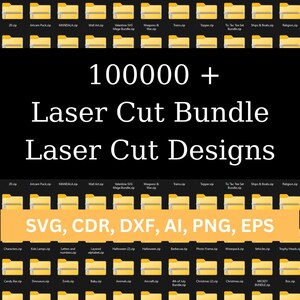 100000+ Laser Cut Design Bundle - Laser Cut Mega Bundle - Oltre 100000 file Laser Cut Svg, Cdr, Dxf, Ai, Png, Eps - Mega Laser Cut Bundle #3