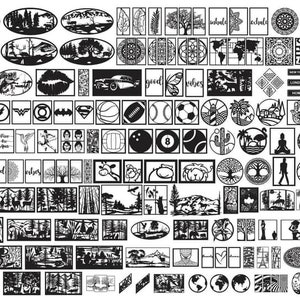 Over 100,000 laser cut designs Laser Cut Mega Bundle Svg, Cdr, Ai, Eps, Dxf image 8