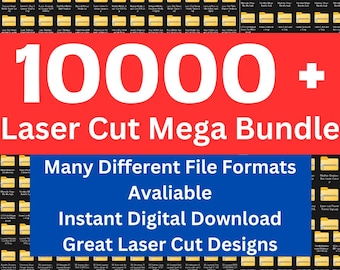 Laser Cut Bundle SVG Files Mega Bundle for CNC and Engraving, Christmas Laser Cut Bundle,Laser Cut, 3D Layered SVG, Eps,Png Laser Files - #5