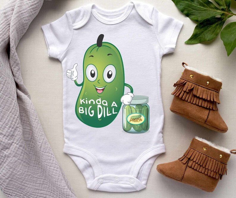 Kind of a Big Dill Big Deal Funny Pickle Pregnancy Etsy