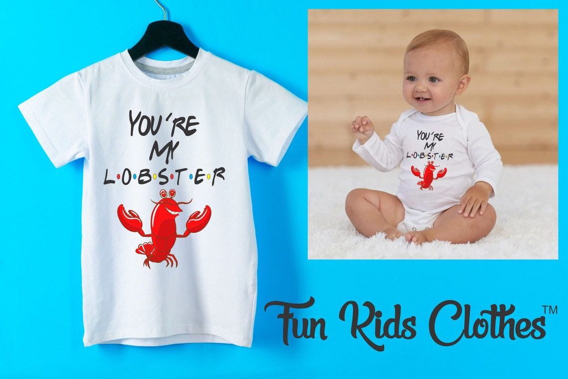 Baby Onesie ® You're My Lobster Phoebe Buffay True Love Etsy