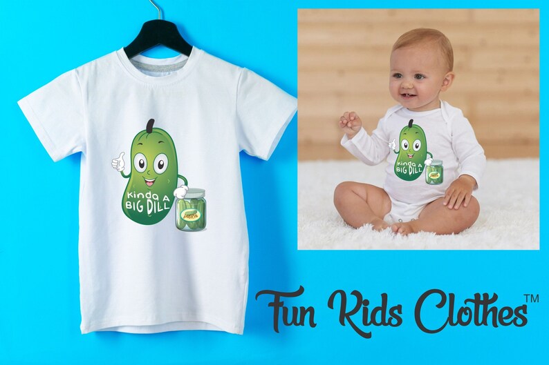 Kind of a Big Dill Big Deal Funny Pickle Pregnancy Etsy