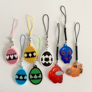 Acrylic phone charms miscellaneous fandoms