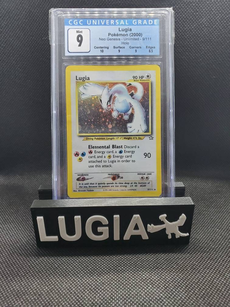 Custom 3D Printed Trading Card Stand Etsy