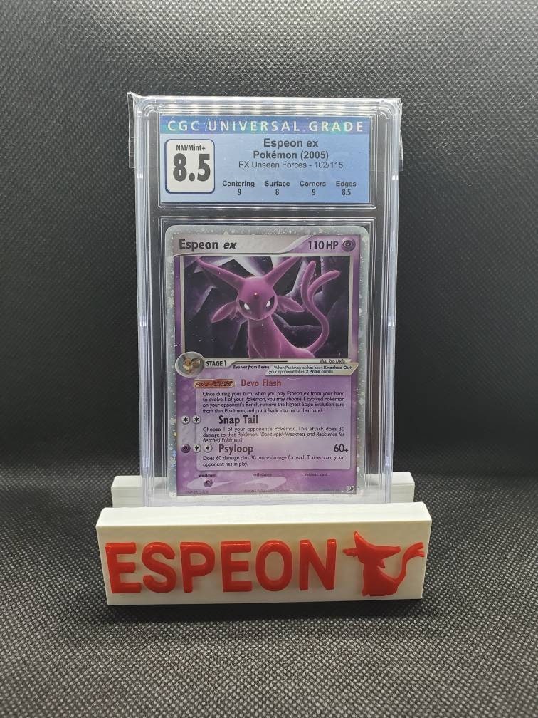 Custom 3D Printed Trading Card Stand Etsy