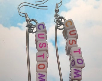 etsy custom earrings