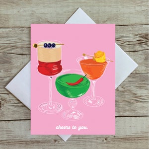 Cheers Birthday Greeting Card image 2