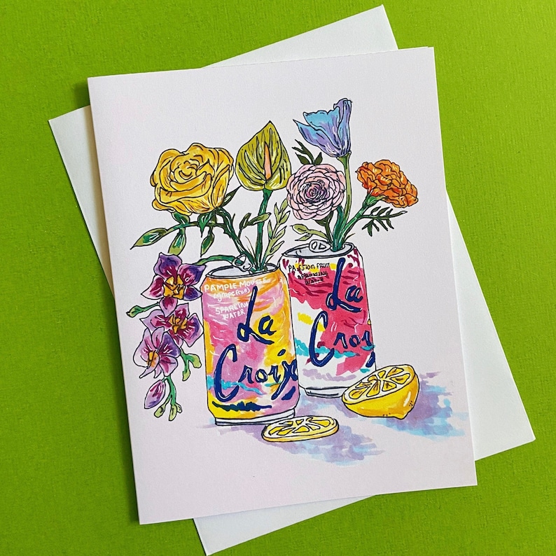 Cute Greeting Card Card Set, Mix N' Match, Unique Hand Illustrated Cards image 3