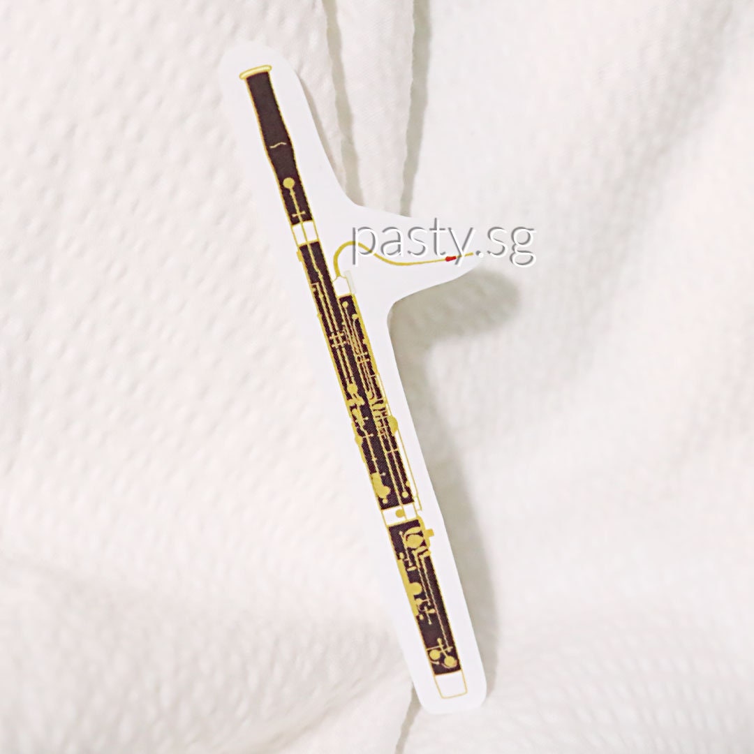 Oboe Sticker / Bassoon Sticker / Double Reed Sticker / - Etsy España