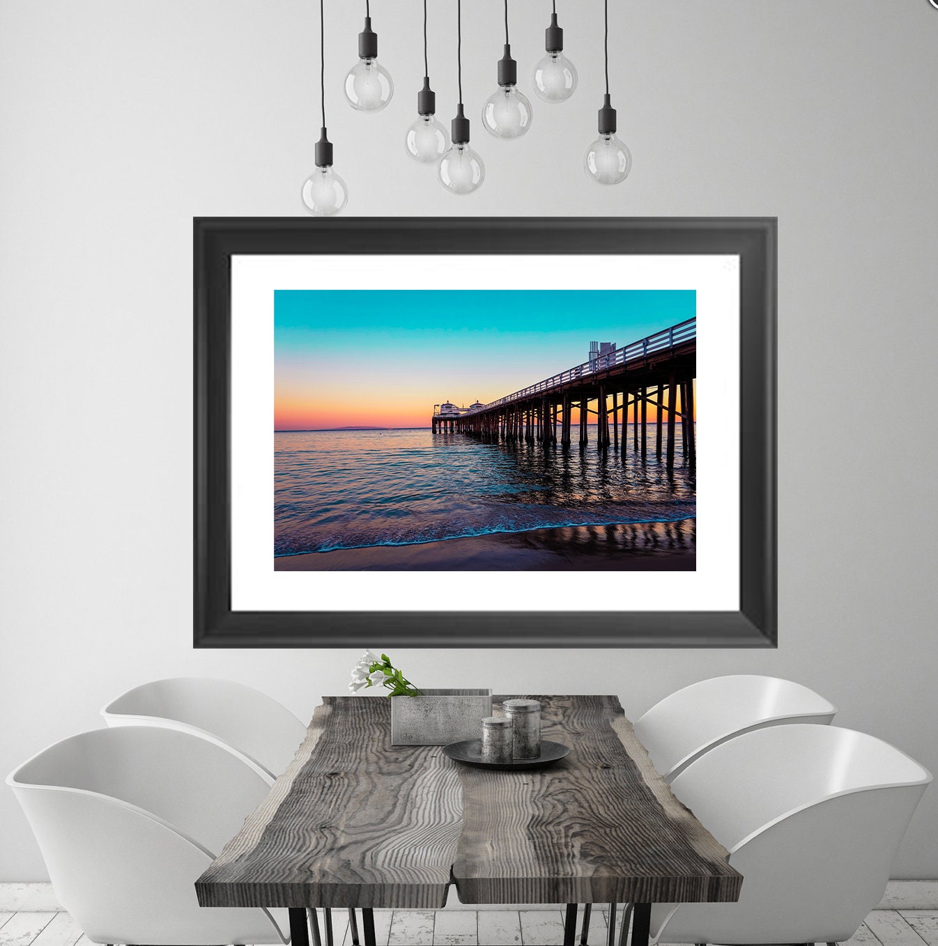 Canvas Print Wall Art Beautiful OceanView Landscape / Los Etsy
