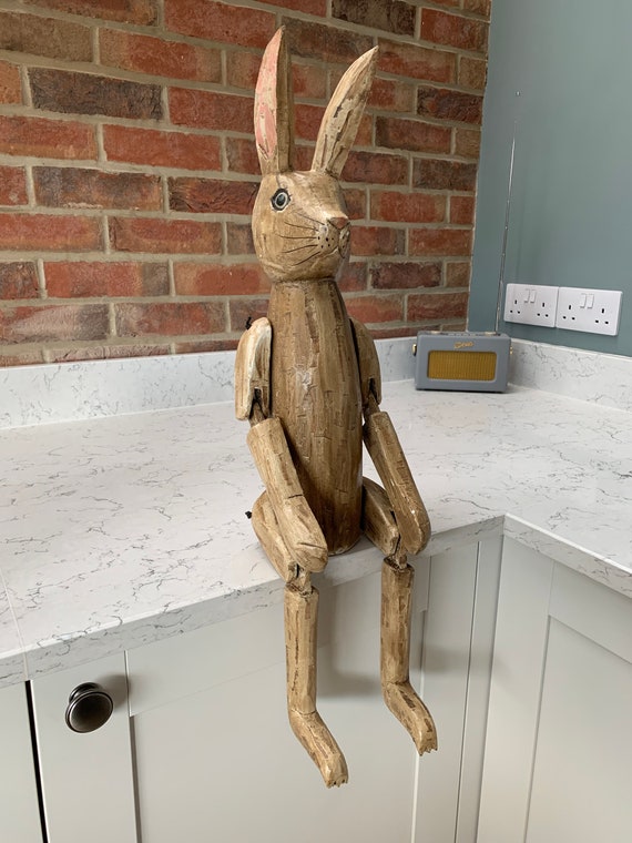 wooden hare