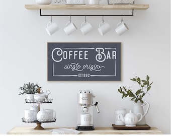 Coffee SVG | Coffee Bar SVG | SVG Cut File | Coffee Bar Sign | Sign for Coffee Bar