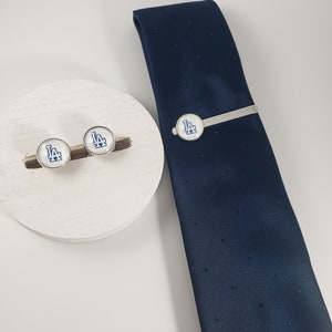 LA Dodgers Cufflinks & tie clip