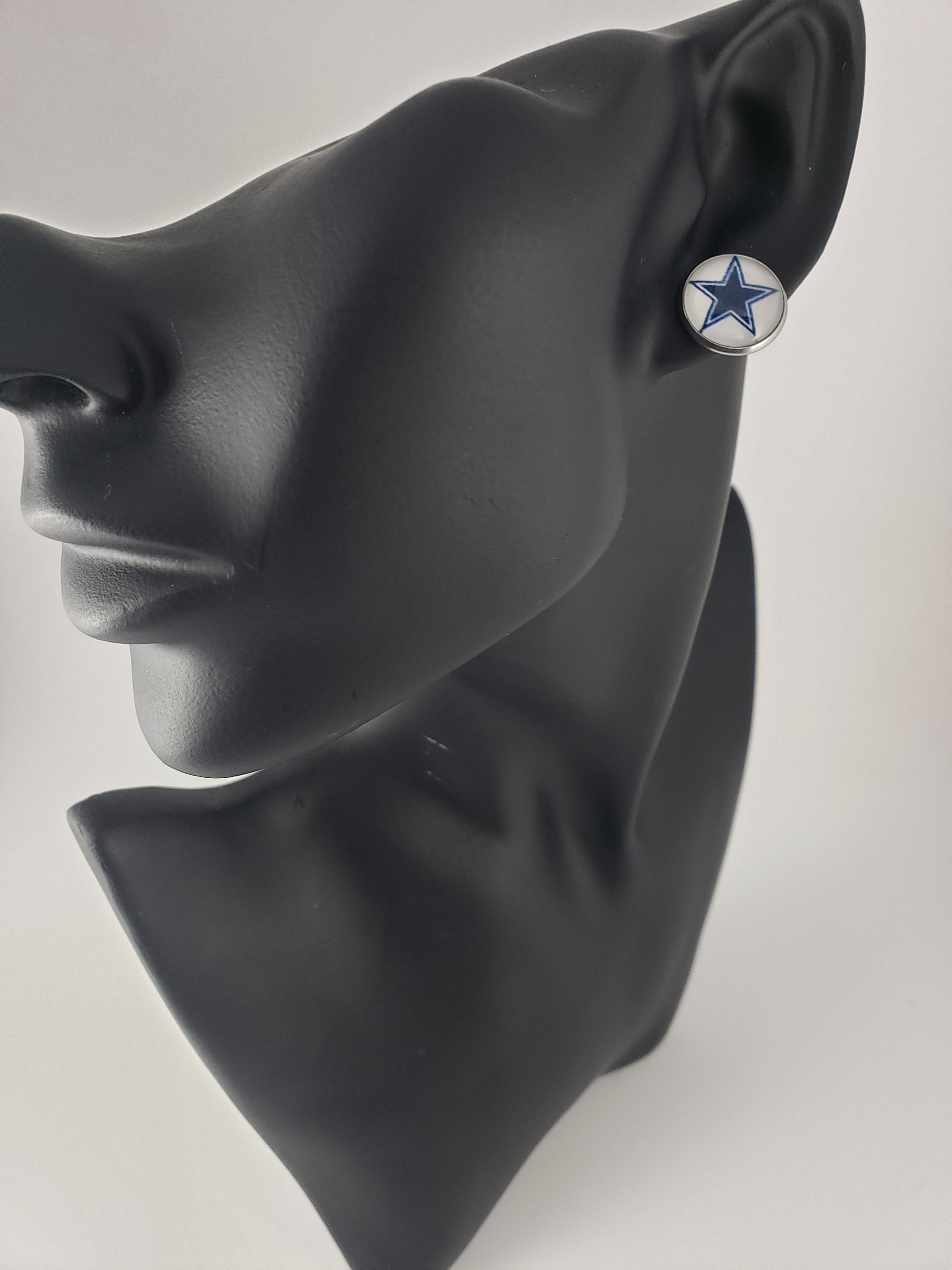 Dallas Cowboys Earrings Cowboys Drop Earrings Cowboys Stud Earrings