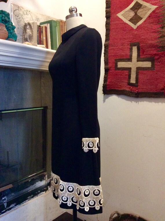 1960s Emma Domb cocktail dress.