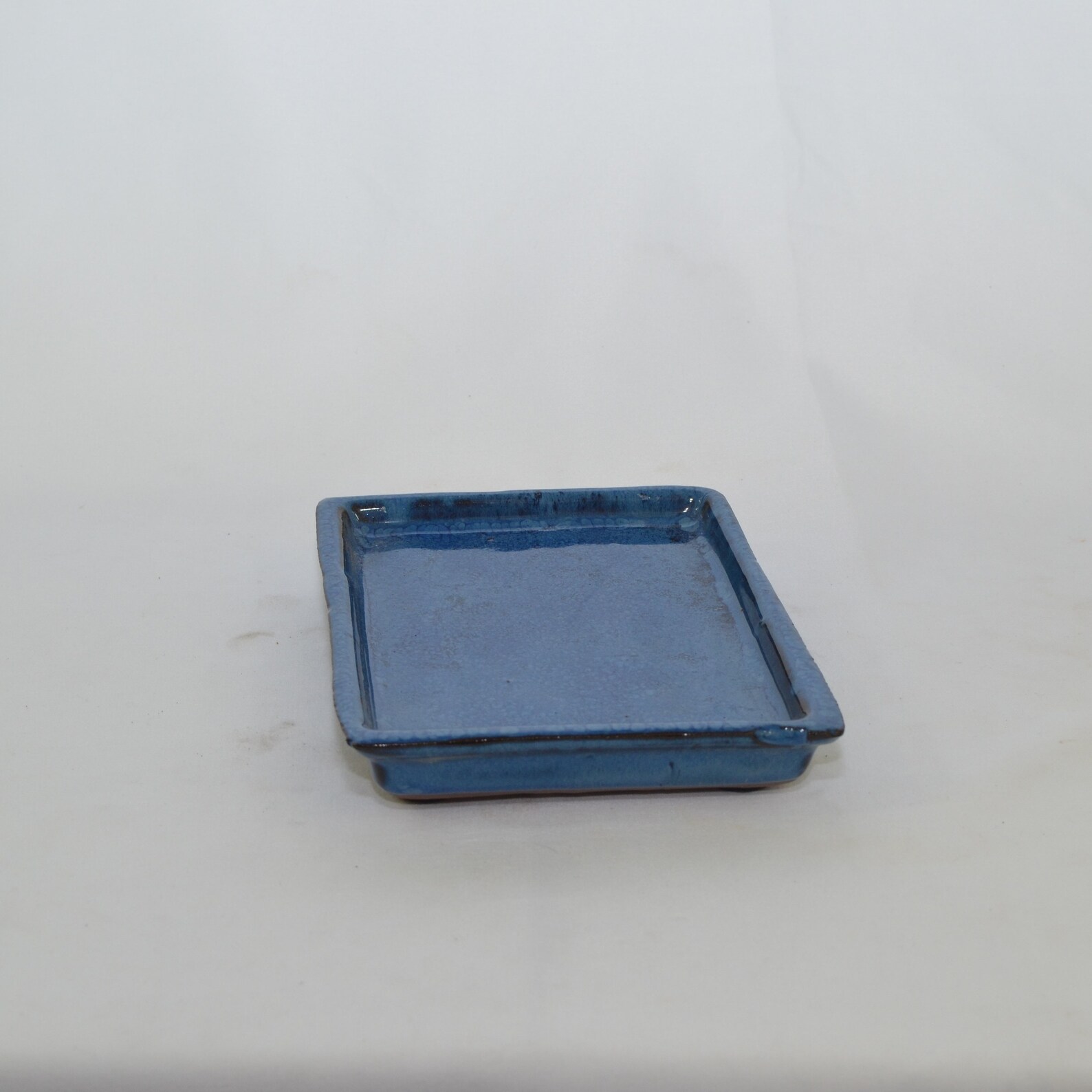 Bonsai Ceramic Humidity Tray Rectangular Shape Blue Color Etsy UK
