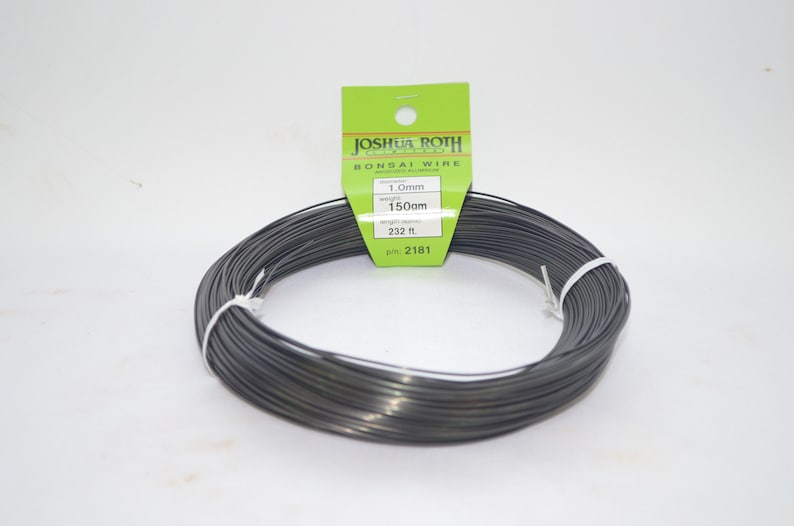 Bonsai Training Wire Japanese Bonsai Wire Black 1.0mm Etsy