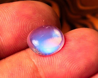 Free Form irregular shaped Ceylon Moonstone Cabochon 3.0 CT 18.4 mm x 5.9 mm x 4.3 mm