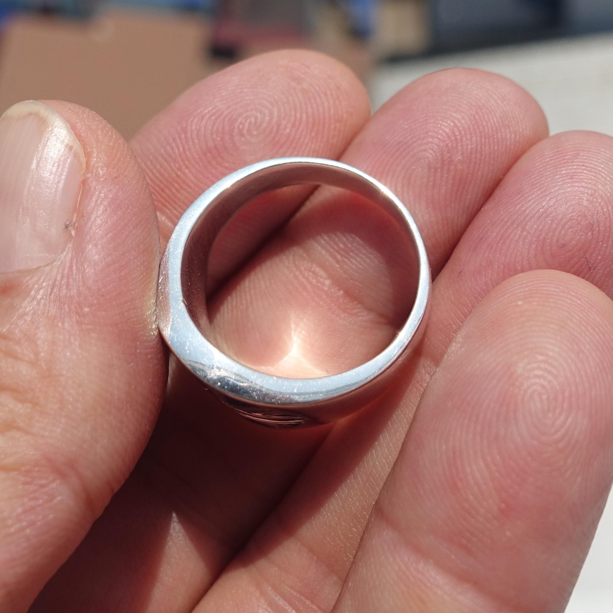 Anello Union Jack In Argento Sterling 925 – Bandiera Britannica, Taglie M-V – PARSONSANDLEE UK