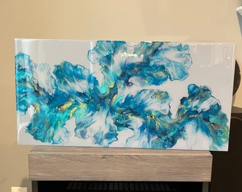 Large Dutch Pour Painting