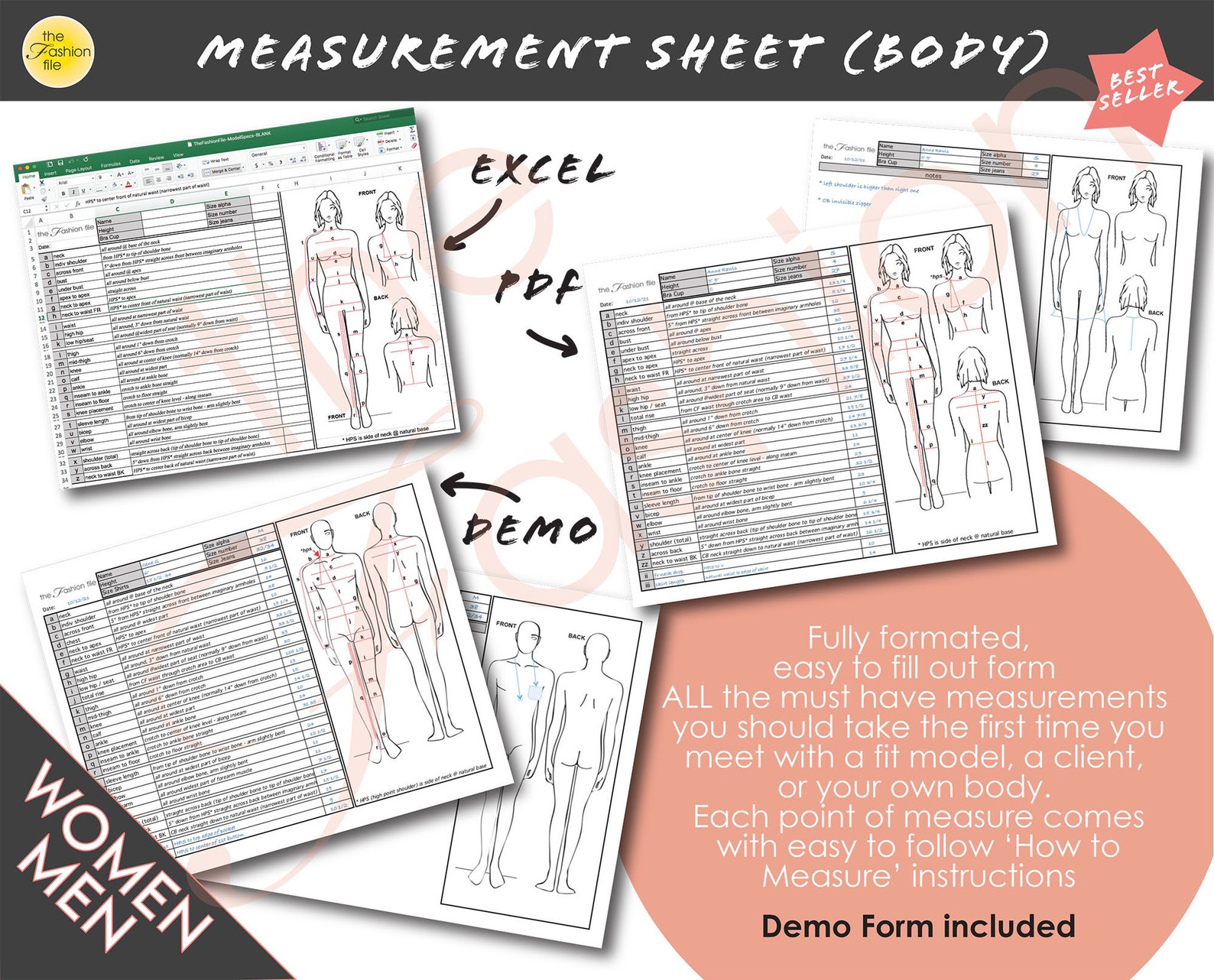 Fashion Designer FORMS TEMPLATES Pack Cost Sheet Pattern Etsy